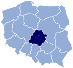 POL Łódź map